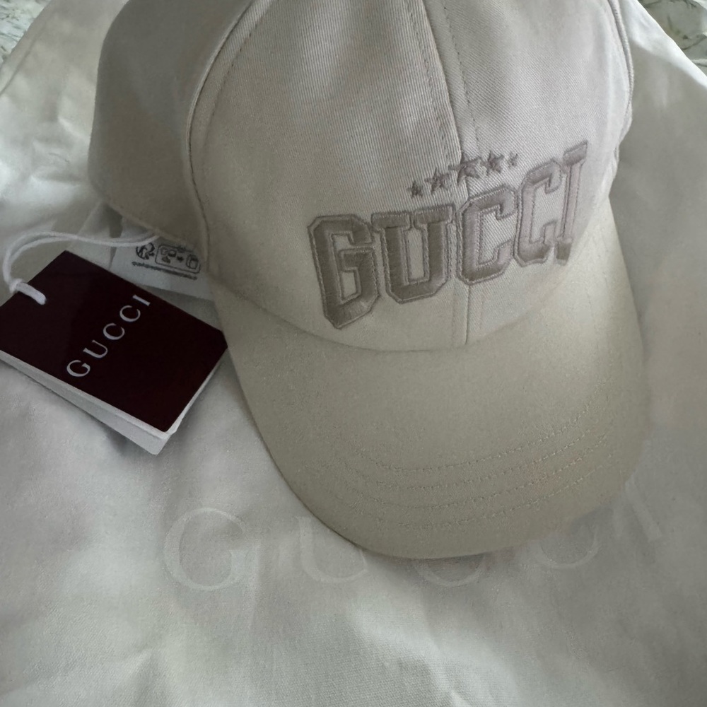 Gucci Beige Baseball Cap